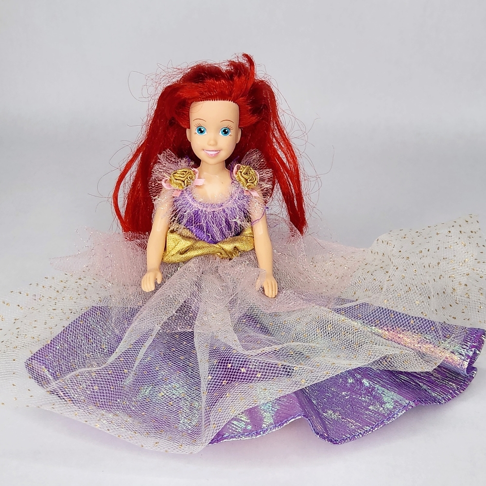 Vintage Disney's The Little Mermaid Royal Princess Ariel Doll 1991 Tyco